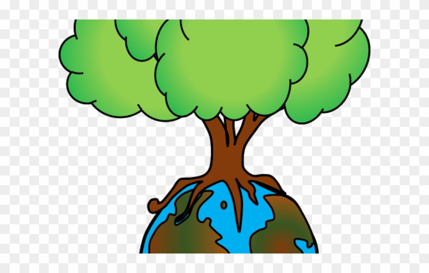 Planets Clipart Painted - Poster On Save Trees - Png Download