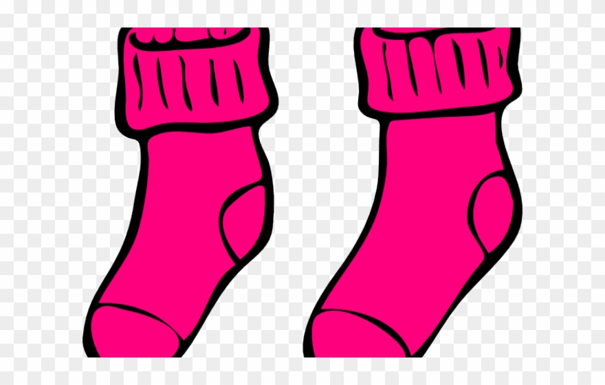 Sock Hop Clipart - Socks Cartoon Transparent Background - Png Download
