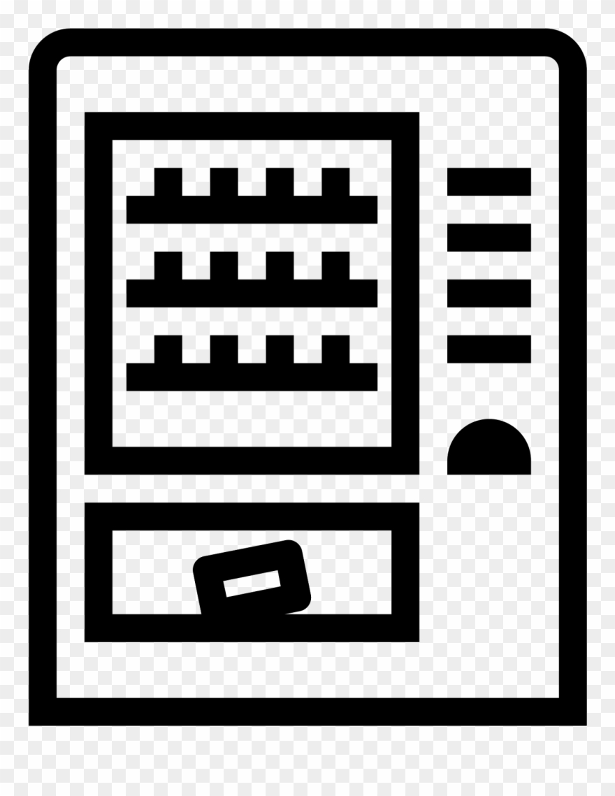 Vending Machine Icon - Service Vending Machines Icon Clipart