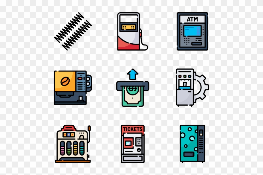 Computer Components Icon Pack Clipart