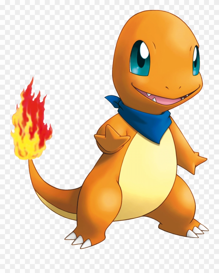 Pokemon Clipart Thug - Pokemon Charmander Png Transparent Png