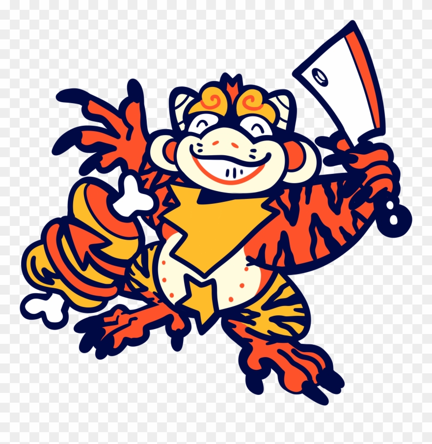 Oni Sticker - Thumbnail Clipart