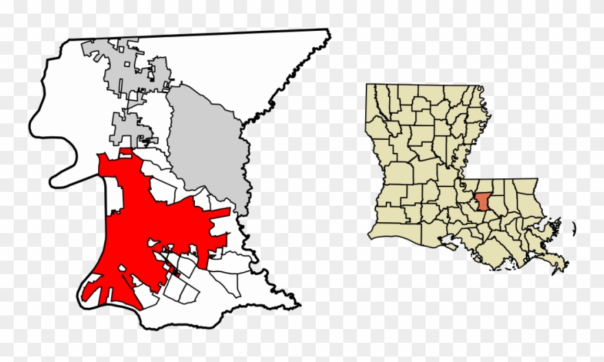 East Baton Rouge Parish Louisiana Incorporated And - Baton Rouge Louisiana Clipart Png Transparent Png