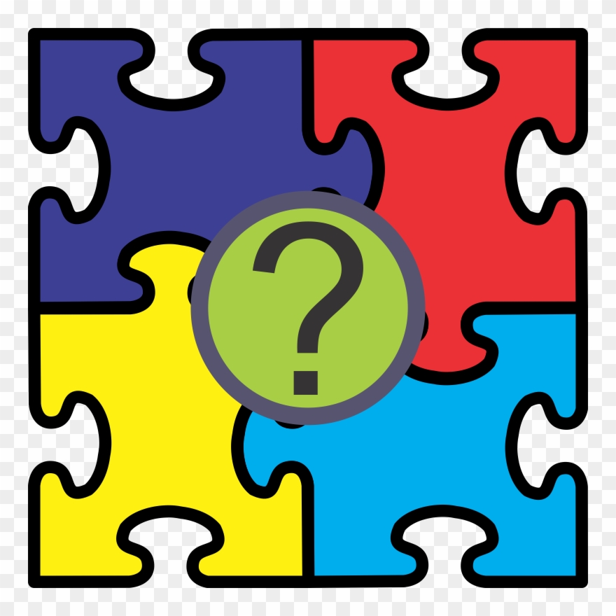 Autism Vector Infographic Banner Library - Puzzle Pieces Clip Art - Png Download