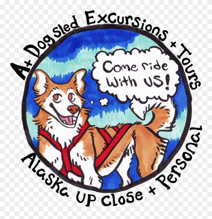 Logo - A+ Dog Sled Excursions & Tours Clipart