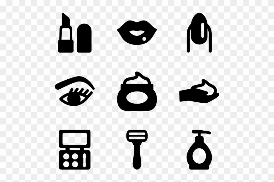Banner Freeuse Stock Lipstick Icon Packs - Makeup Icon Transparent Background Clipart