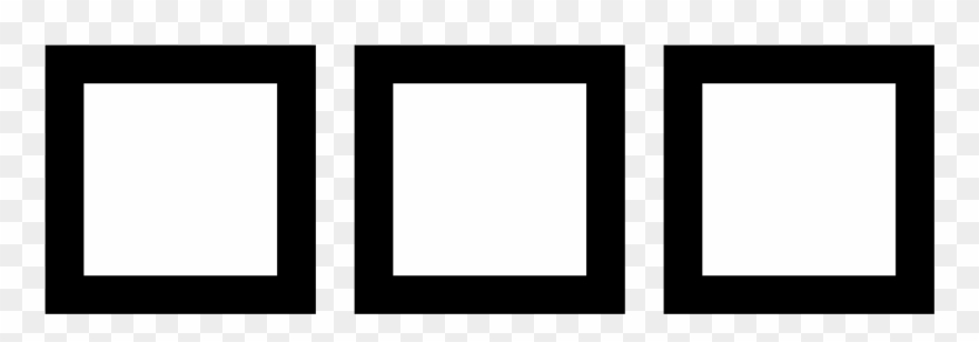 Three Squares Outline - Wikimedia Commons Clipart