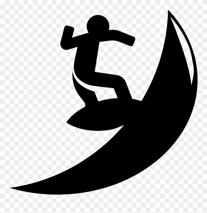 Surfing Is Mostly Enjoyed Sport - Surfer No Background Clipart - Png Download