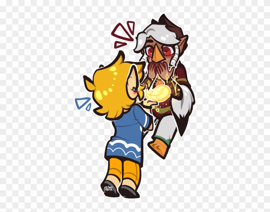 Link Eyebrows Tumblr A Request For My - Link X Prince Komali Clipart