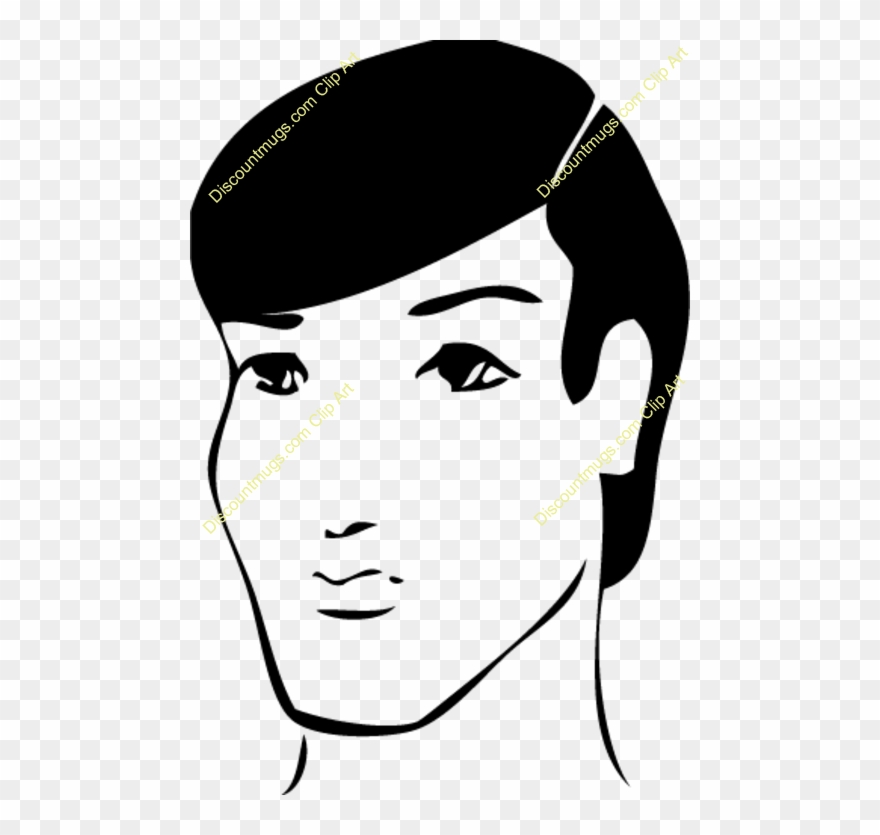 Download Woman Clipart Eyebrow Facial Hair - Illustration - Png Download