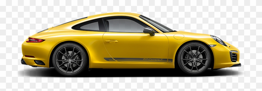 Porsche Vector Engine - Porsche 991 Carrera T Decals Clipart
