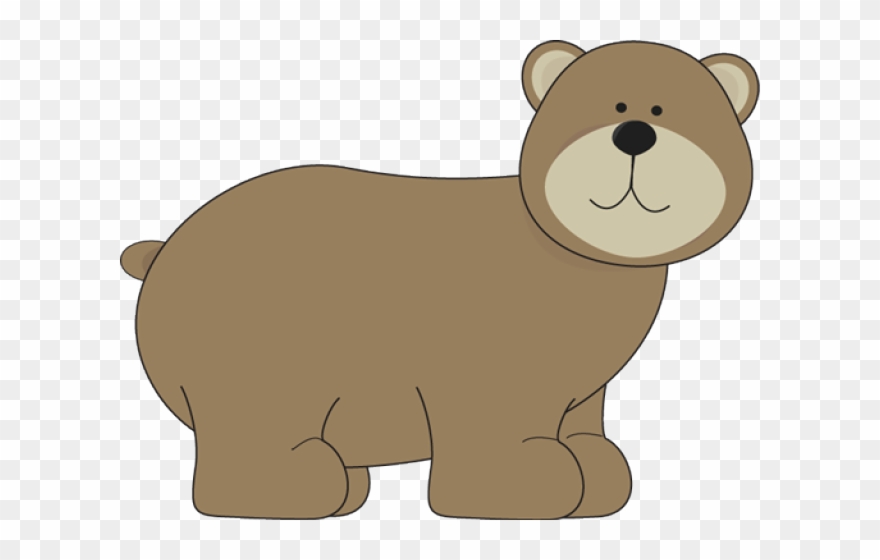 Grizzly Bear Clipart Woodland Bear - Grizzly Bear Clipart - Png Download