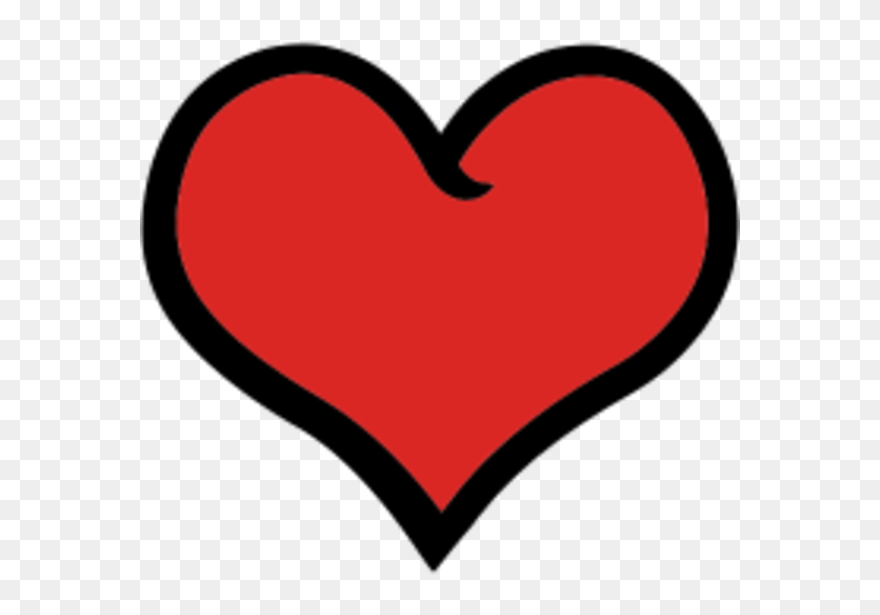 Cute Pictures Of Hearts Cute Heart Free Images - Cute Heart Clip Art - Png Download