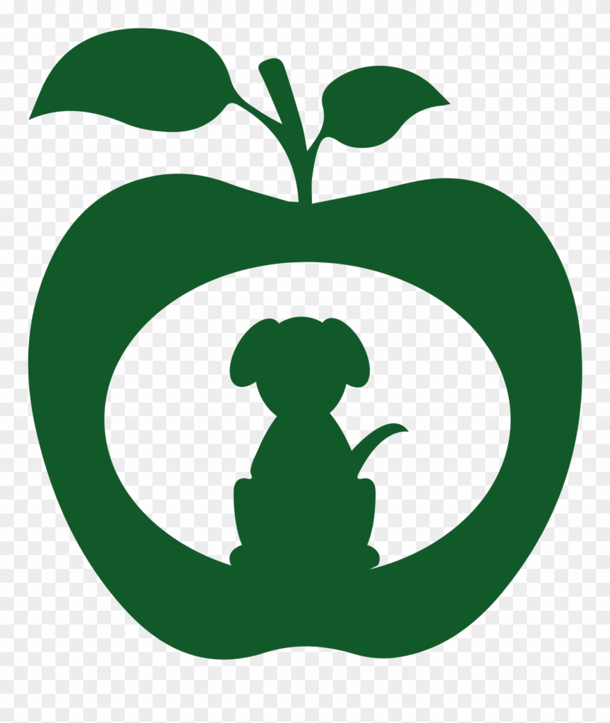 Appletree Five Star Pet Accommodation - Dog And Apple Png Clipart