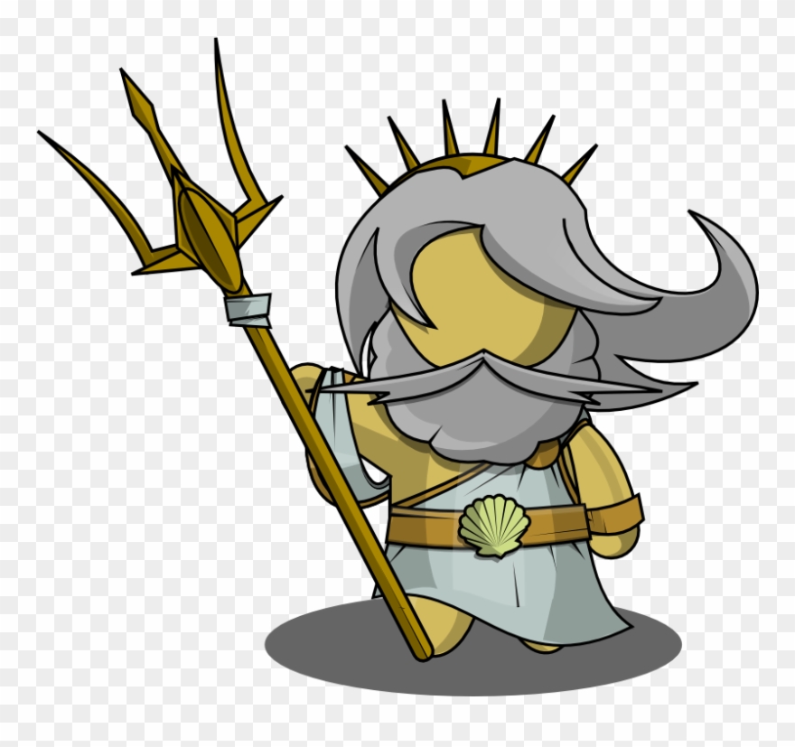 Poseidon Clip Art Clipart Best Poseidon Clipart 817 - Dioses De Grecia Png Transparent Png