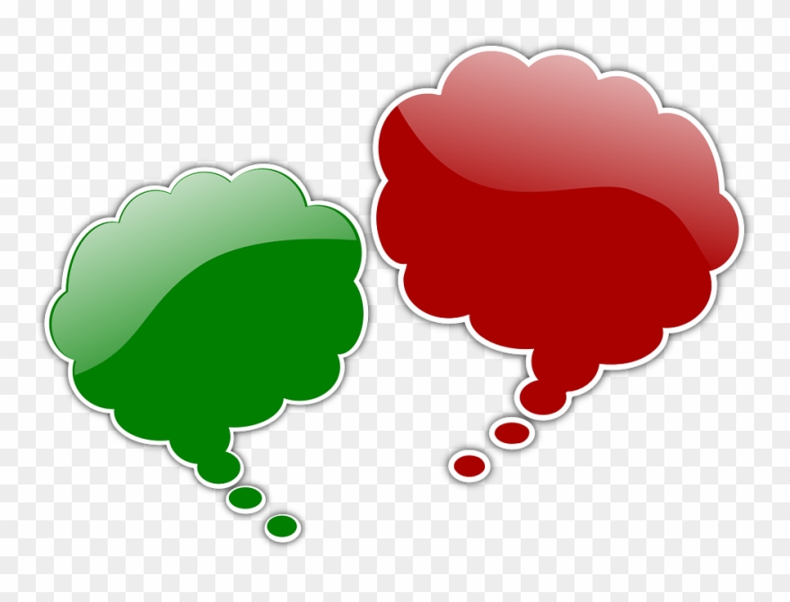 Truth Or Lies - Thought Bubbles Png Clipart