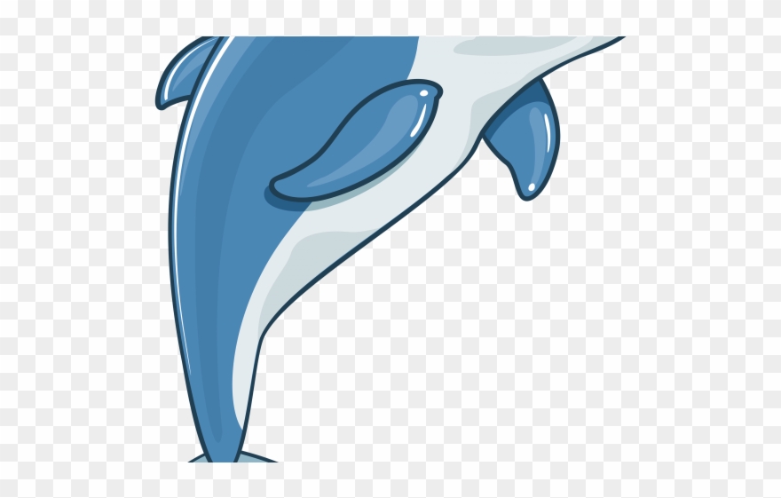 Dolphines Clipart Poseidon - Cute Dolphin Clip Art - Png Download