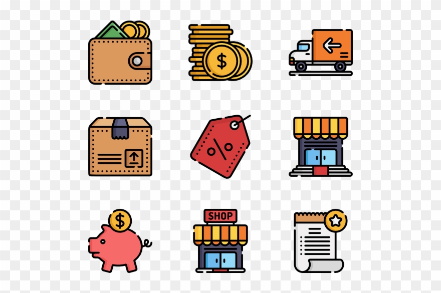 Black Friday - Restaurant Menu Icon Vector Clipart