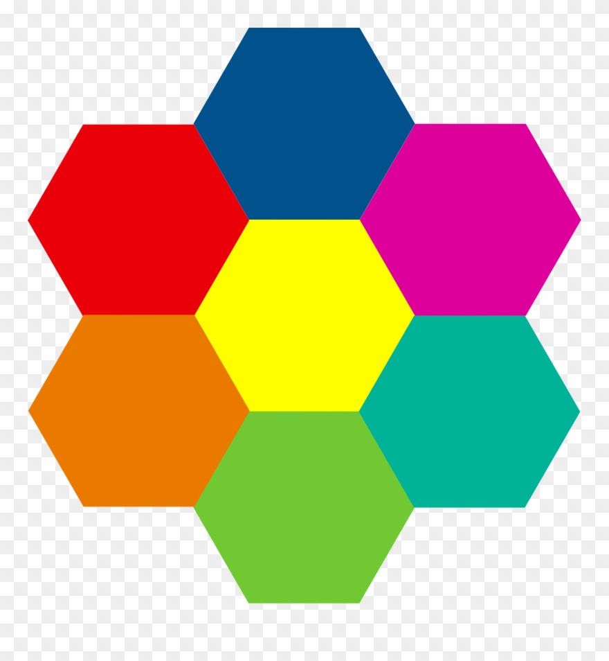 Hexagon Cliparts - Hexagonal Png Transparent Png