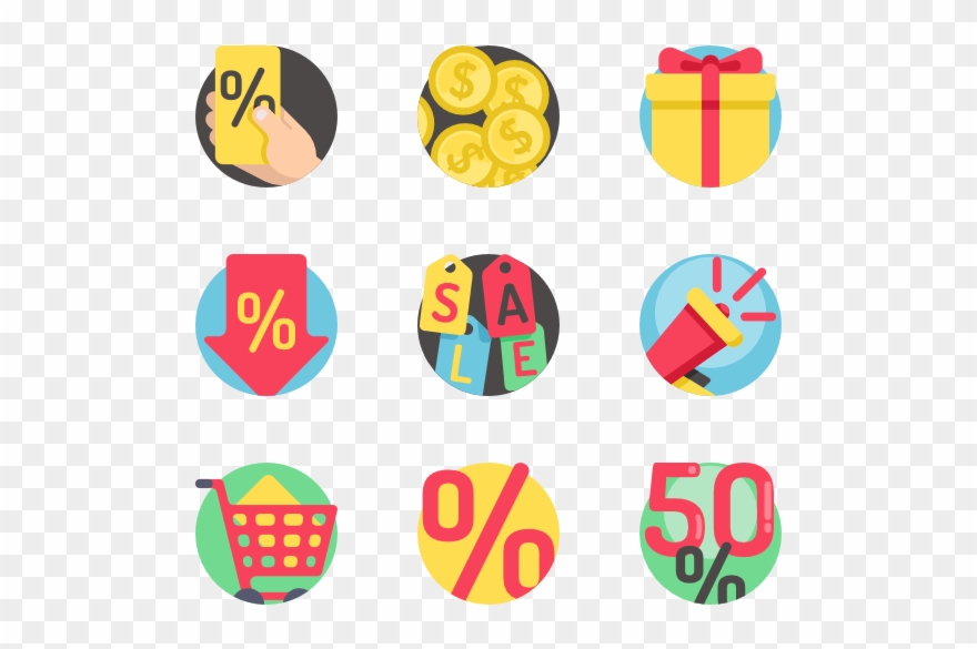 Black Friday - Free Flat Icons Clipart