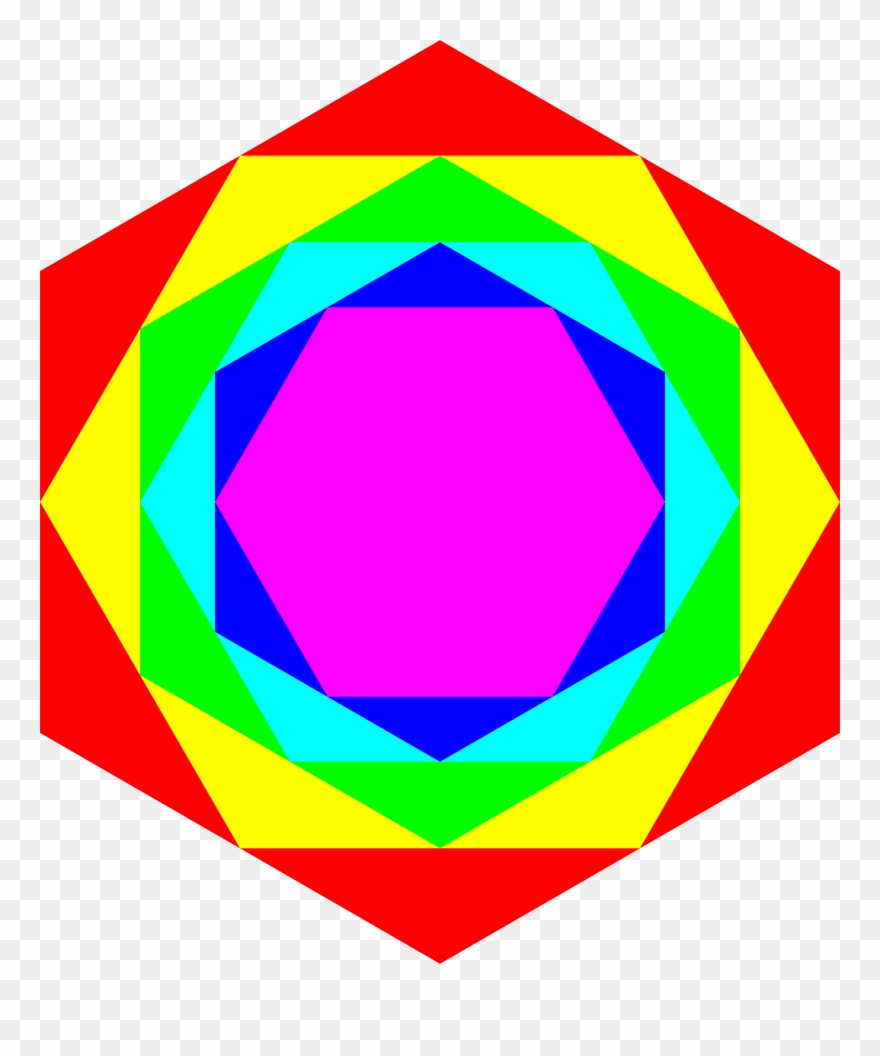 Triangle Hexagon Point Computer Icons - Hexagon Clipart