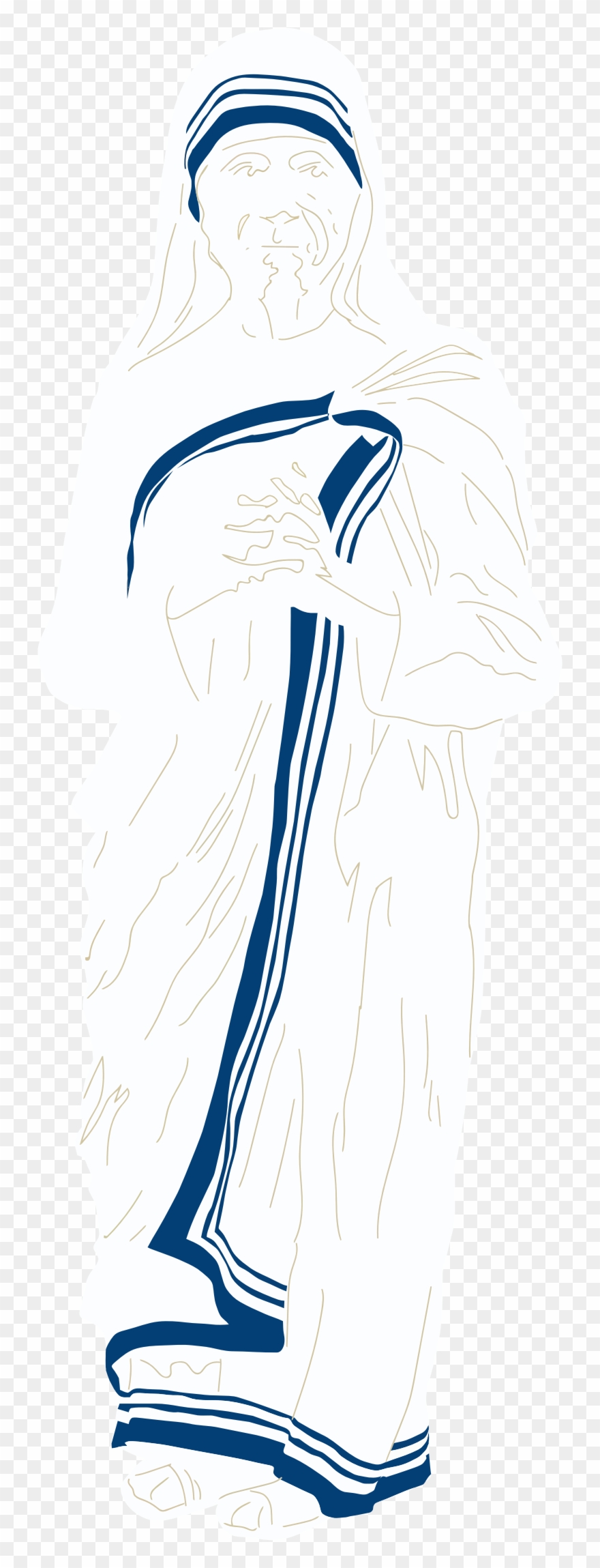 Big Image - Mother Teresa Clipart