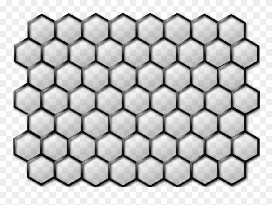 Clip Art Royalty Free Stock Cage Vector Metal Mesh - Hexagon Pattern Png Transparent Png