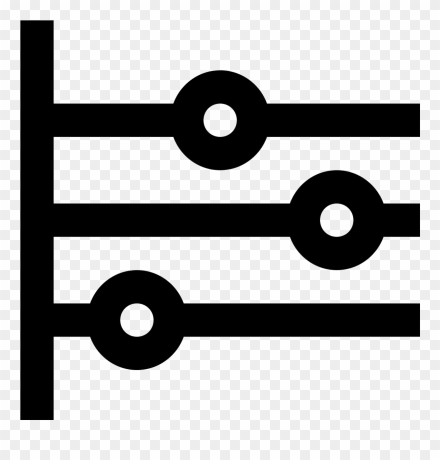 The Timeline Icon Is Comprised Of Four Lines And Three - Circle Clipart