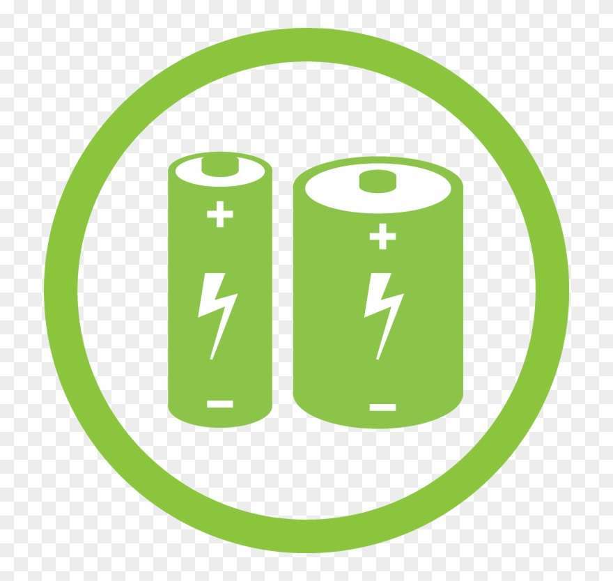 Household Batteries - Recycle Batteries Png Clipart