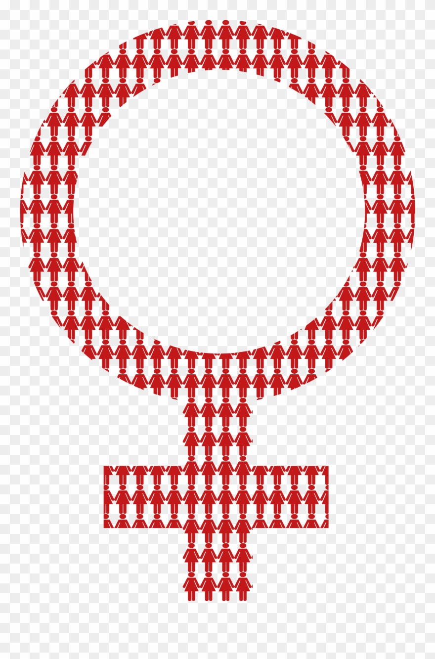 Gender Symbol Female Gender Equality - Sexualidade Desenhos Clipart