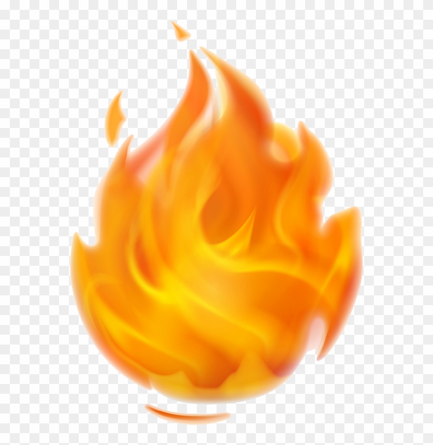 Fire Monitoring Home Security - Fireball Icon Clipart