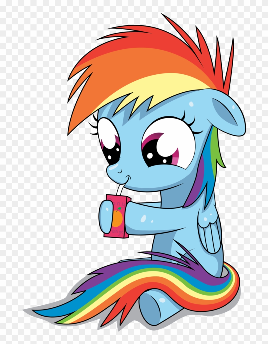 Rainbow Dash Pinkie Pie Rarity Twilight Sparkle Pony - Cute Rainbow Dash Clipart