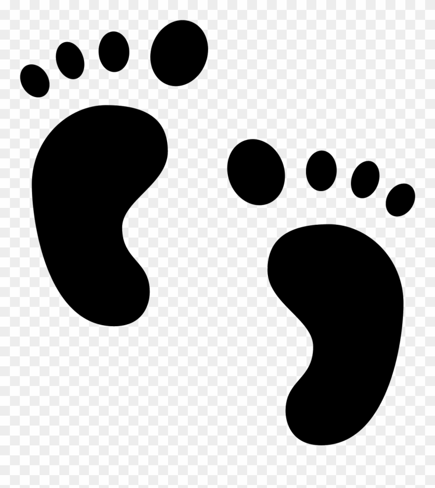 Baby Feet Icon - Foot Clipart
