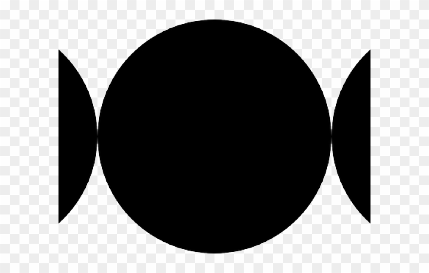 Pentacle Clipart Moon - Circle - Png Download