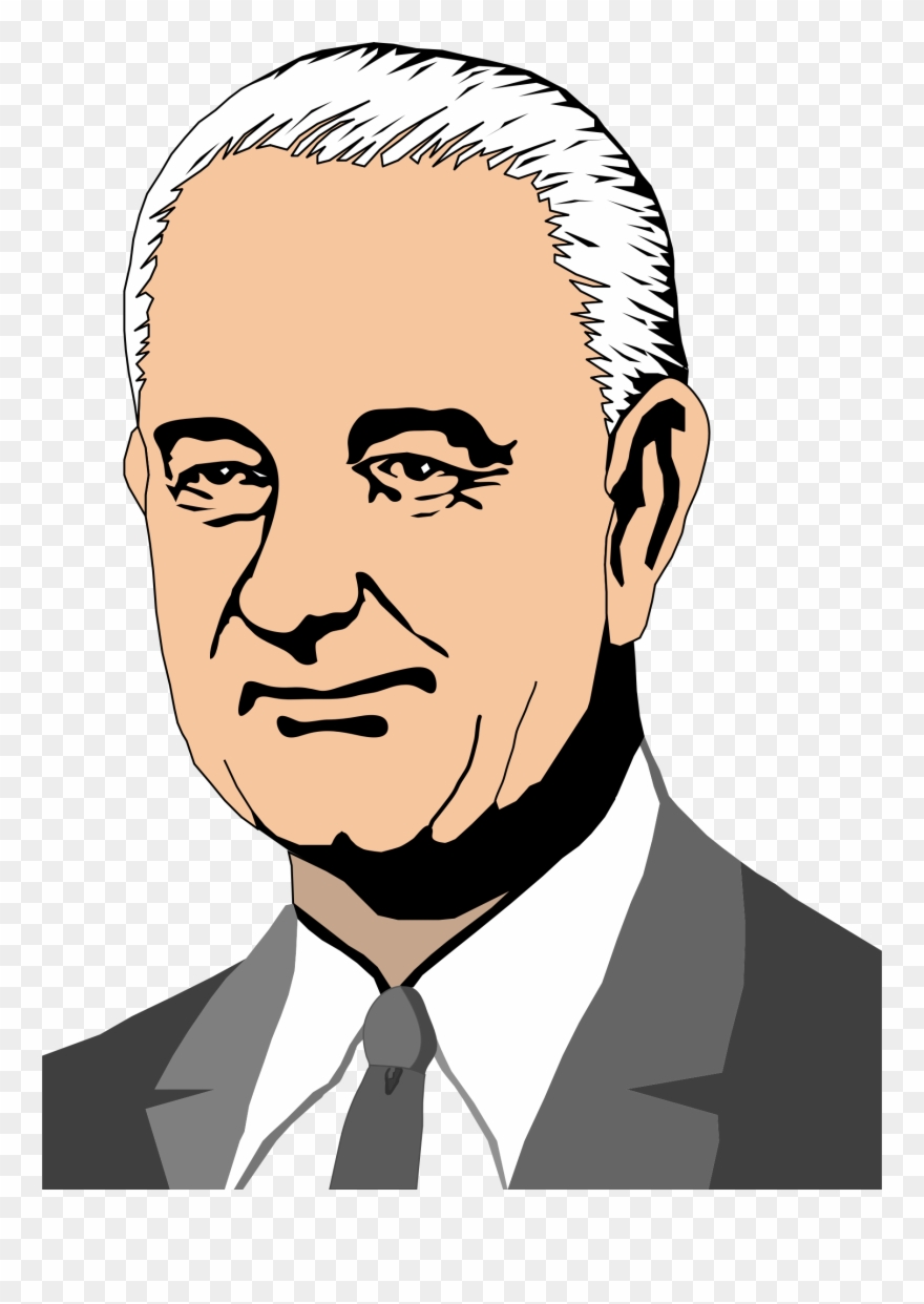 Johnson President Of The United States Computer Icons - Lyndon B Johnson Png Clipart