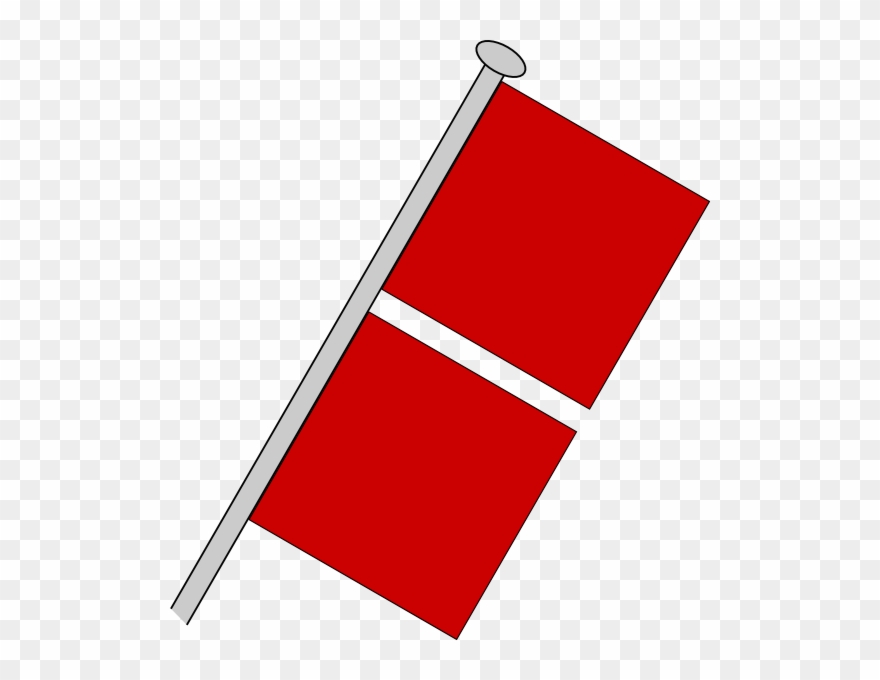 Flag Ban On The Passage And Blocking Of Navigation Clipart