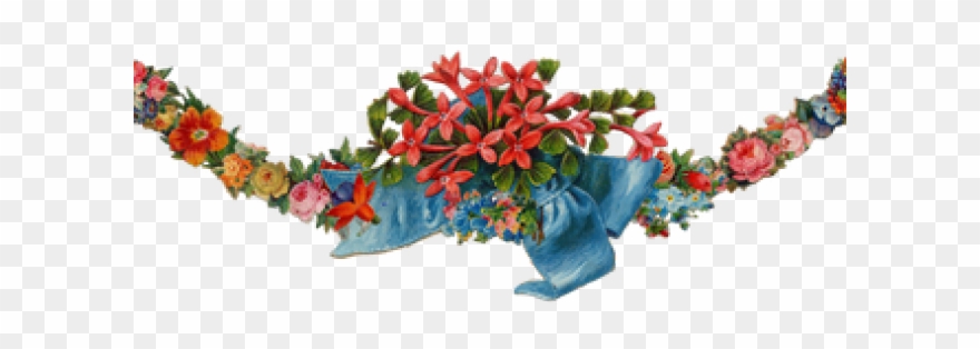 Vintage Flower Clipart Transparent Background - Scrapbookers Full-color Treasure - Png Download