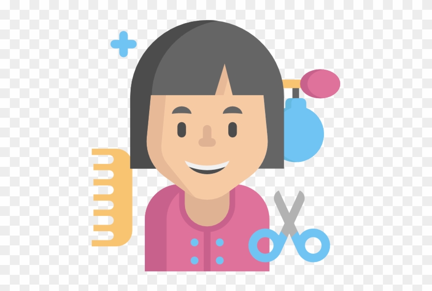Hairdresser Small - Illustration Clipart