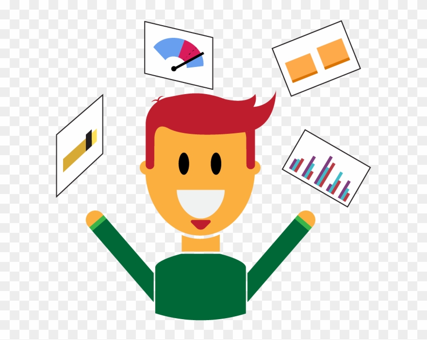 What Types Of Kpis And Metrics Are Tracked Using Digital - Dashboard Clipart