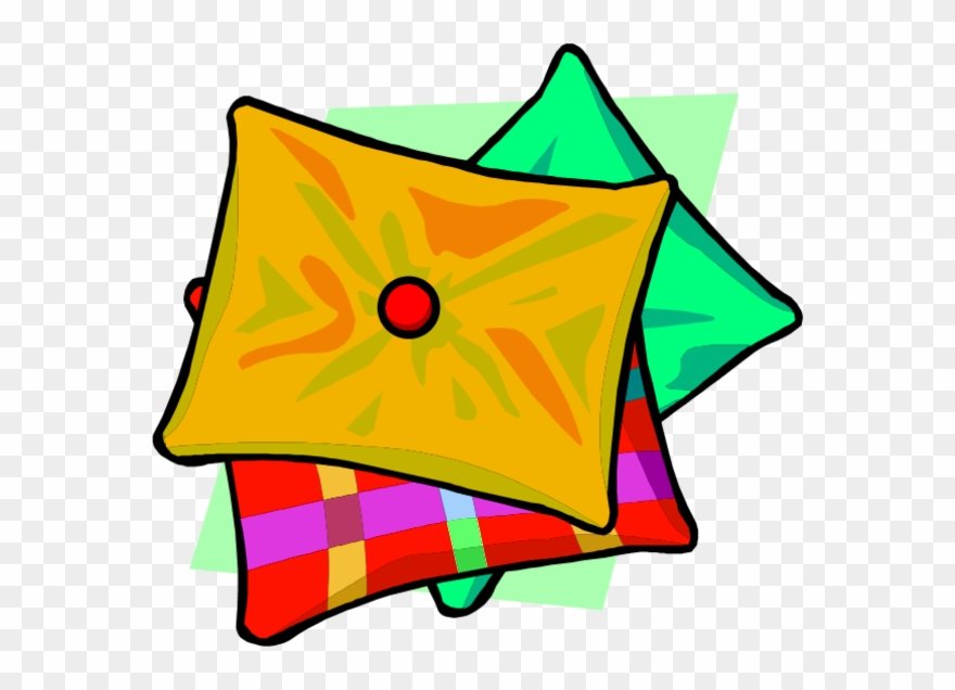 Pillow Clipart - Clip Art Of Pillow - Png Download