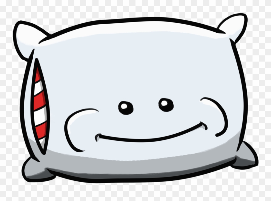 Pillow Cartoon Png Clip Art Free Library - Happy Pillow Transparent Png