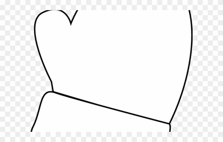 Hand Clipart Mitten - .net - Png Download