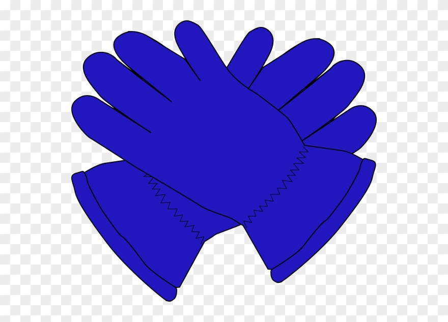 Gloves Clip Art At Clker Com Online - Glove - Png Download