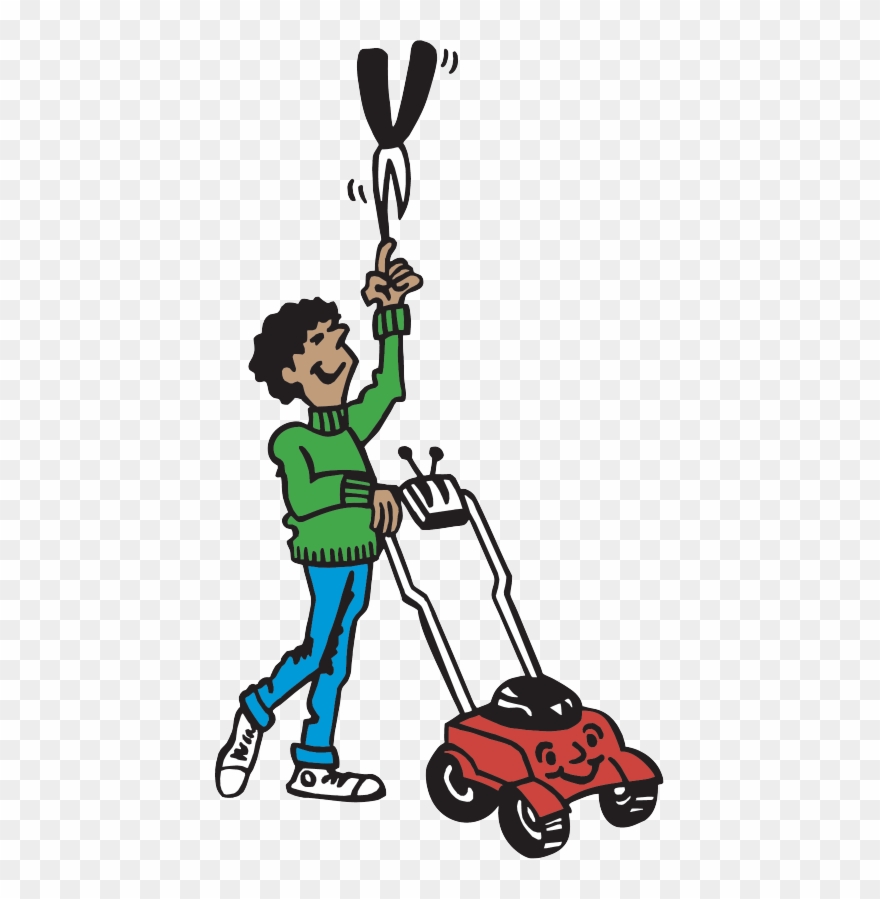 Mowing Clipart Nice - Small Mowers Only - Png Download