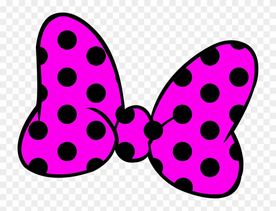 Lazo De Color Rosa Para Imprimir Lazo Minnie Mouse - Lazo De Minnie Mouse Clipart