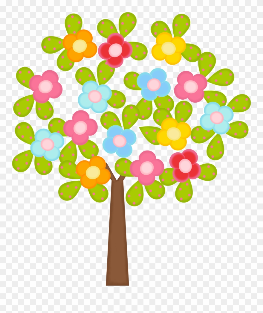 Photo By @daniellemoraesfalcao - Flowers And Trees Clipart - Png Download