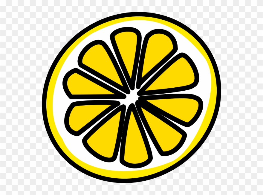 Lemon Clipart Small - Clip Art Lemon Slice - Png Download