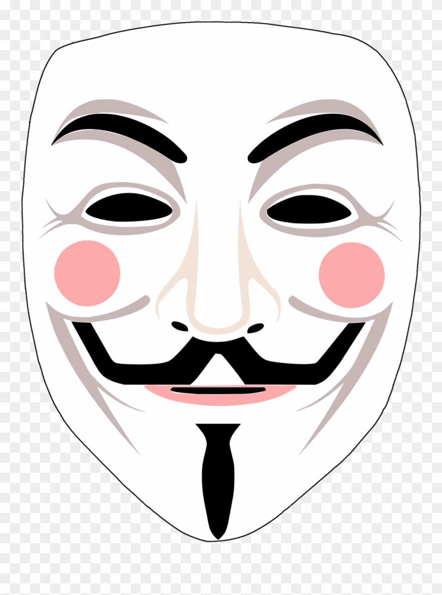 Previous - Mascara V De Vingança Desenho Clipart