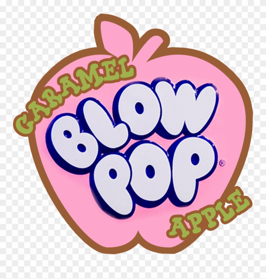 Caramel Apple Blow Pop Lollipops - Charms Blow Pop Cherry ( 48 In A Pack ), White Clipart