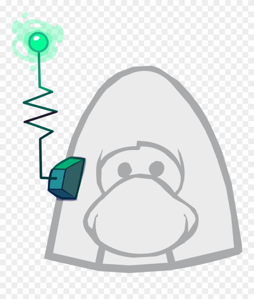 Robot Antenna Icon - Club Penguin The Right Clipart